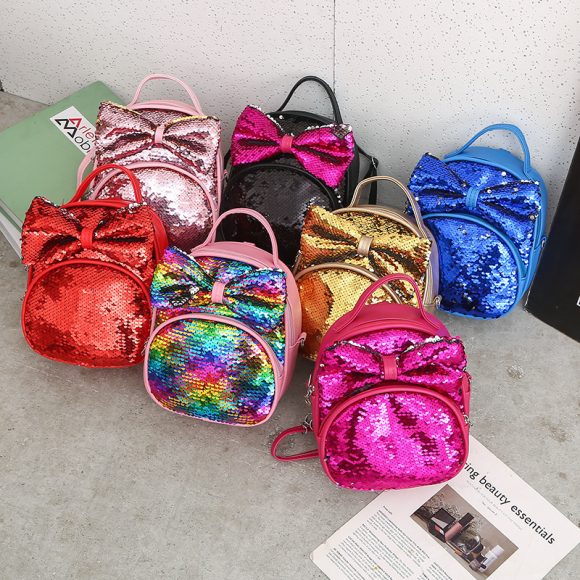 Cartoon Cute New Sequined Children's Backpack - Image 3