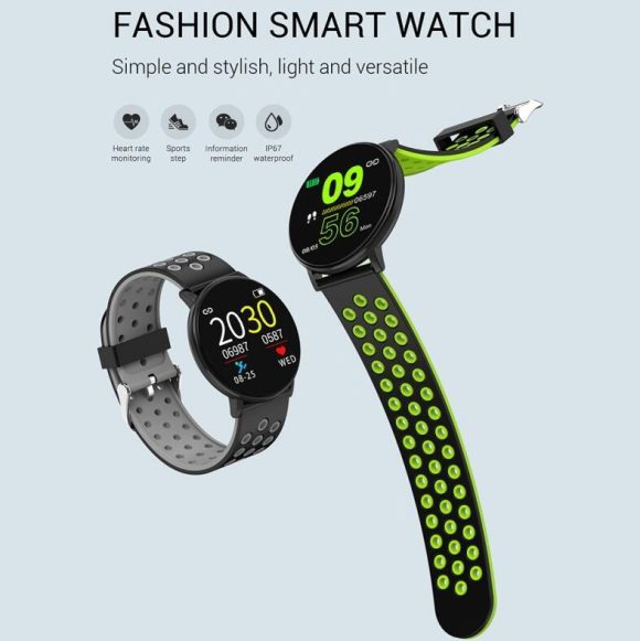 New W8 round screen 1.3 inch color screen smart bracelet - Image 6