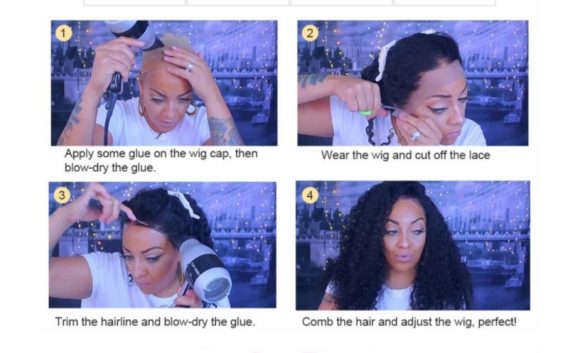 Human Hair Loose Deep Lace Frontal Wigs 13x4 Headgear - Image 2