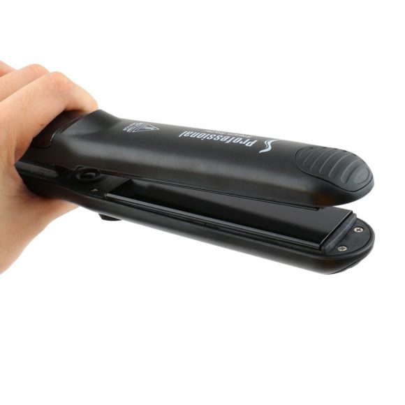 Steam Function Flat Iron Tourmaline Ceramic Vapor Professional Hair Straightener with Argan Oil Infusion Straightening Irons - Image 10