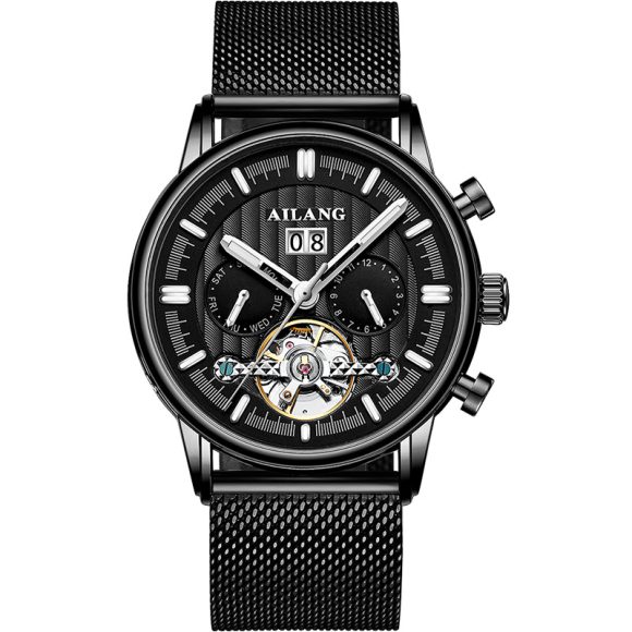 Tourbillon Multi-function Automatic Mechanical Men's Watch - Image 9