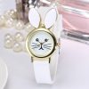 Casual Cute Silicone Candy Series Rabbit Ear Decoration Electronic Quartz Watch - Image 3