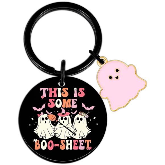 Stainless Steel Pendant Key Ring - Image 2