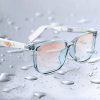 Bluetooth Mobile Phone Smart Glasses Voice Call Music Anti Blue Light Intelligent White Unisex Eyeglasses - Image 2