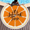 Digital printing round beach towel - Image 3