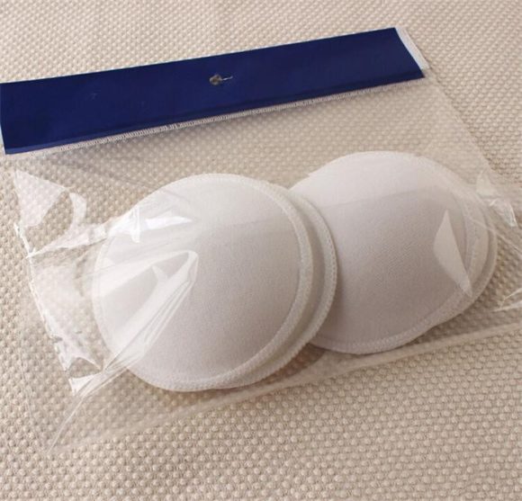 Pregnant women leak-proof film thickened chest pad washable towel cloth anti-overflow breast pad - Image 3
