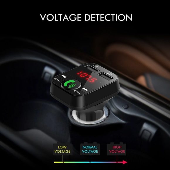 FM transmitter car charger receiver - Image 6