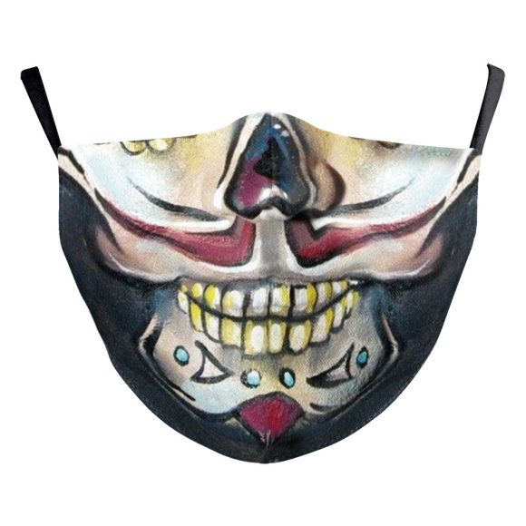 Milk Silk Double-layer Halloween Digital Printing Mask - Image 2