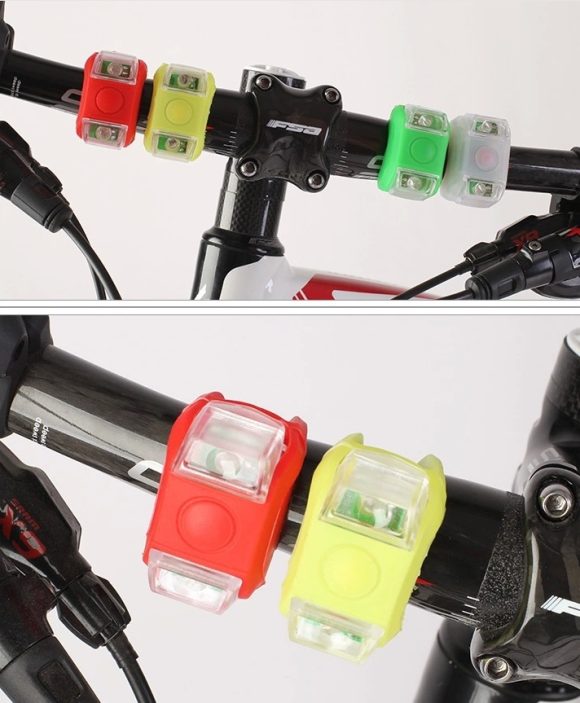 Mountain bike warning led taillights headlights binoculars riding equipment - Image 8