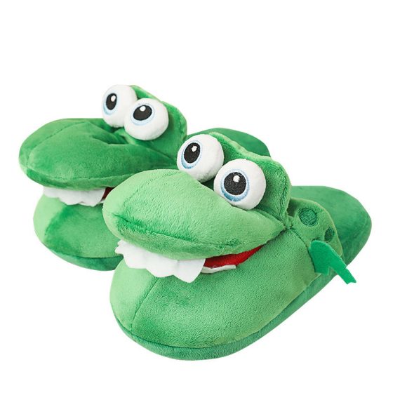 Animal Slippers Dancing Spoof Dinosaur Cotton Shoes Sand Carving - Image 6