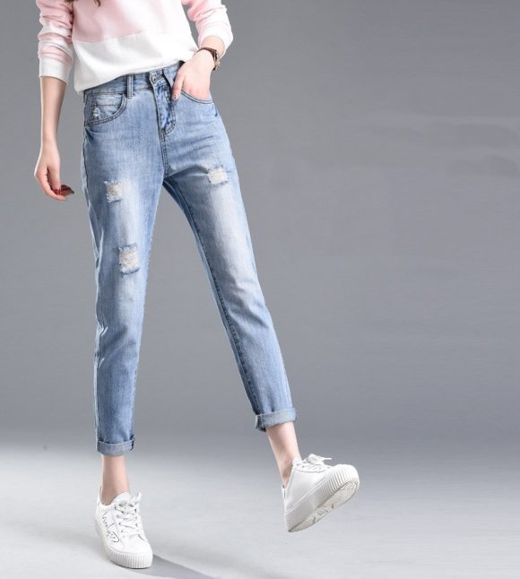 Ripped jeans for women - Image 4