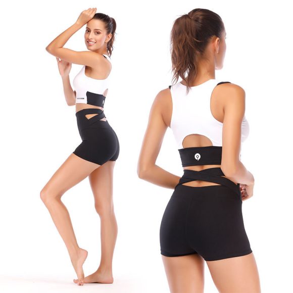 Sport Shorts Women High Waist Seamless Yoga Shorts - Image 5