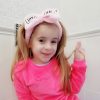 Coral velvet butterfly end hair band - Image 6