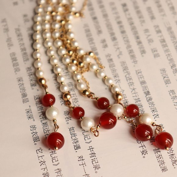 Gorgeous Archaistic Ancient Costume Pearl Tassel Phoenix Hairpin Hairpin Hairpin - Image 4
