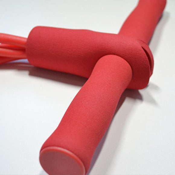 Natural Latex Foot Pedal Elastic Pull Rope with Handle Fitness Equipment Bodybuilding Expander - Image 8