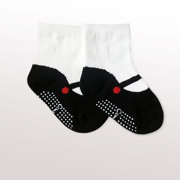 Combed Cotton Japanese Ballet Ankle Sock Baby Dispensing Non-slip Sole Socks - Image 2