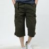 Men's Summer Leisure Cropped Cotton Pants - Image 2