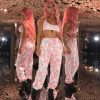 NCLAGEN New Women Camouflage Print Trousers Loose Harem Camo Pants Spring High Waist Casual Joggers Elastic Sweatpants - Image 5