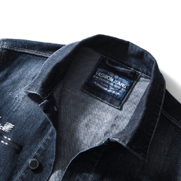 Printed vest casual denim - Image 7