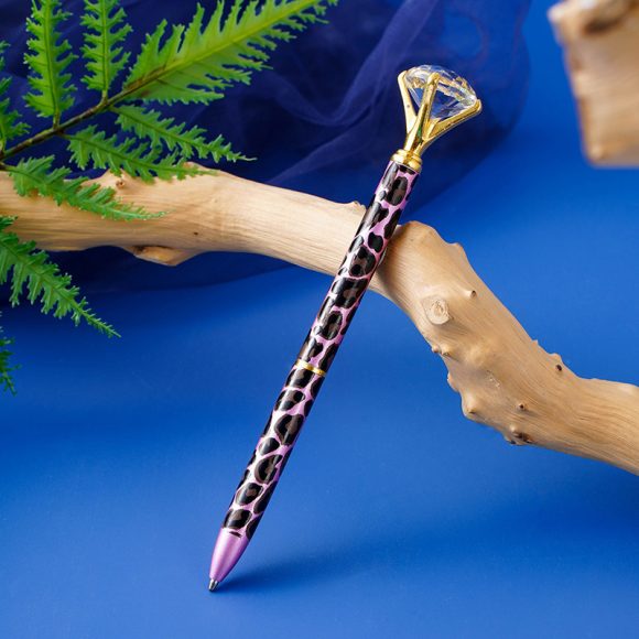 Leopard Diamond Ballpoint Pen Metal - Image 9