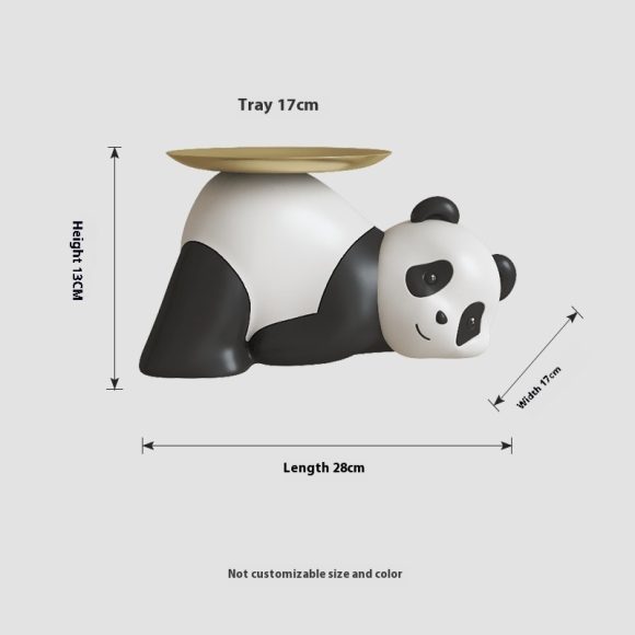 Panda Red Wine Rack Decoration Wine Cabinet Combination Light Luxury - Image 2