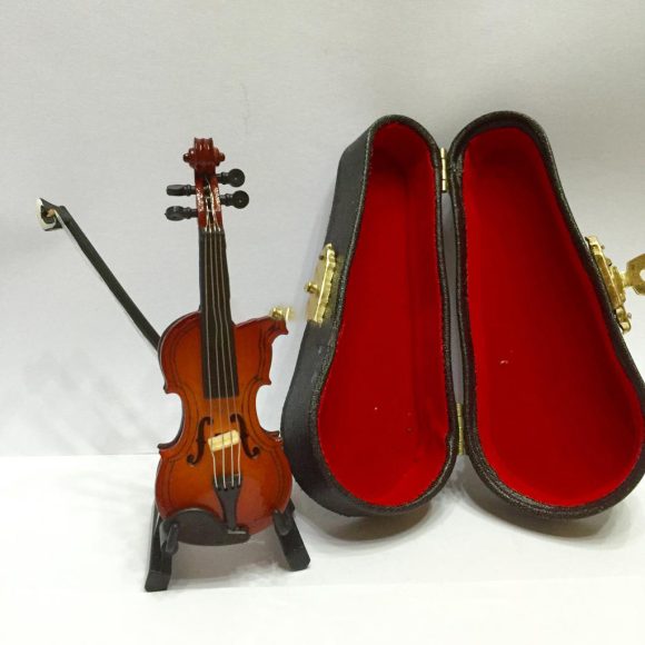 Violin Model Mini Violin Miniature Violin Crafts Ornaments Studio Photography Photo Props - Image 4
