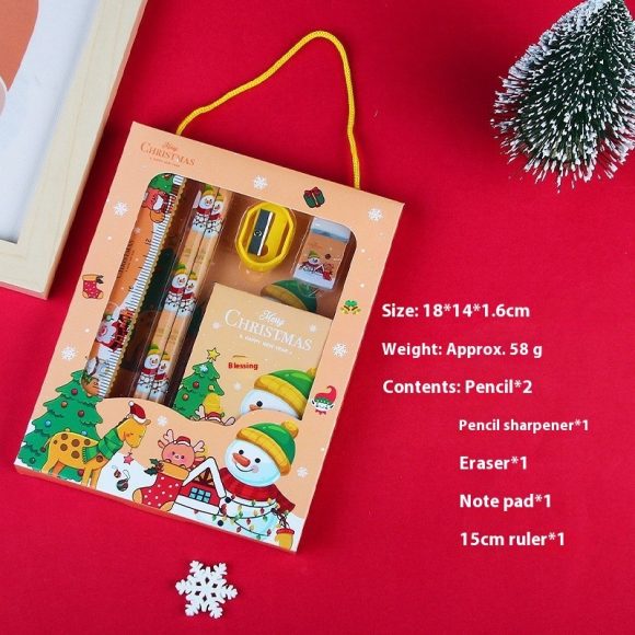 Suit Stationery Portable 6-Piece Gift Box Children Christmas - Image 5