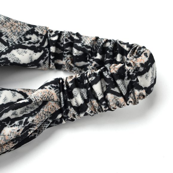 Silk satin cross hair band - Image 4