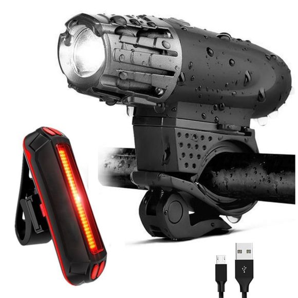 USB charging headlight taillight set - Image 10