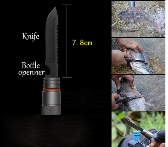 Outdoor Defense Tactical Stick Alpenstock Hiking Camping Equipment Multifunctional Walking Stick - Image 7