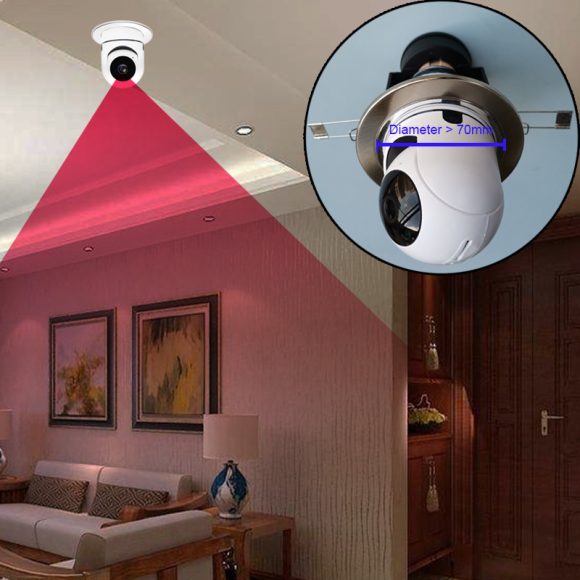 Bulb Shaking Head Machine Yilot APP Wireless WIFI Camera Home Security Monitoring - Image 4