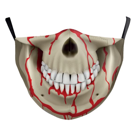 Digital Printing Ghost Face Wansheng Clown Funny Double-layer Dust Mask - Image 4