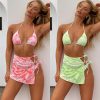 Ladies split swimwear