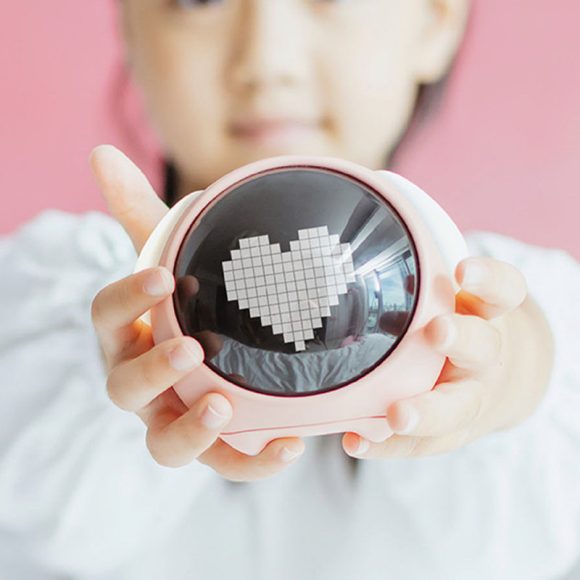 Alarm-Clock Wake-Up-Light Pixel Expression Home-Decoration Digital Electronic Cute Multi-Function - Image 6