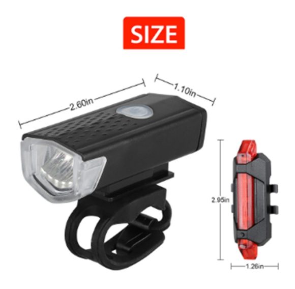 Bicycle Front Light USB Charging Highlight Headlight - Image 3