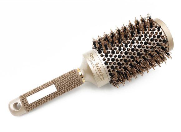 Hair Comb Brush Nano Hairbrush Ceramic Ion Round Barrel Comb Hairdressing Hair Salon Styling Tool - Image 6
