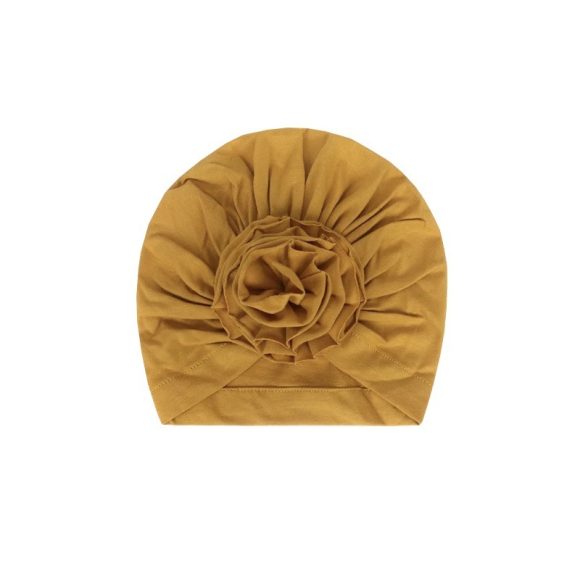 NEW Bloom Flower Baby Headband Knot Toddler Headwrap Elastic Infant Turban Bullet Fabric Infant Beanie Cap Hair Accessories - Image 2