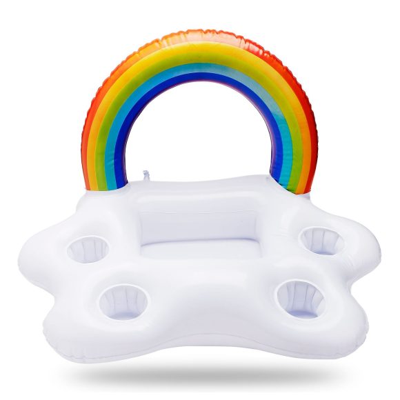 Water Inflatable Rainbow Toy Cup Holder - Image 4