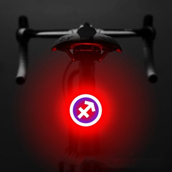 Bicycle Intelligent Auto Brake Sensor Light Waterproof LED Rechargeable Bicycle Tail Light Bike Accessories Bike Light Mount - Image 8