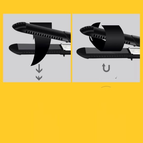 Straightening And Curling Dual-Purpose Hair Straightening Splint Mini Curling Iron Curling Iron Hair Straightener - Image 3