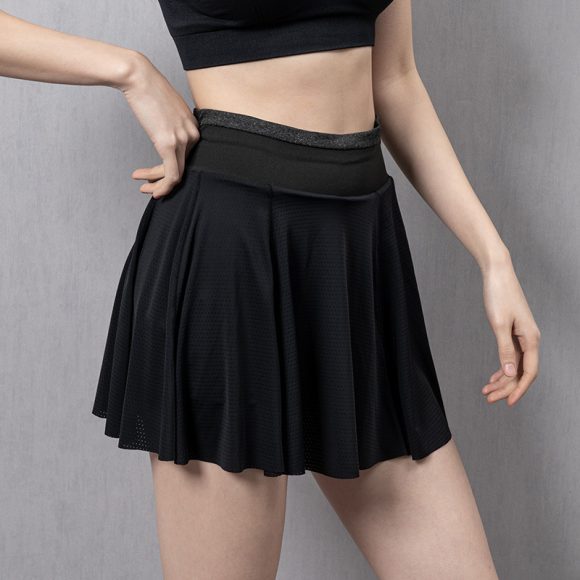 Cloud Hide Women Tennis Skirts Running Golf Badmintion Pantskirt Sports Gym Fitness Shorts Phone Pocket High Waist Sport Skort - Image 4