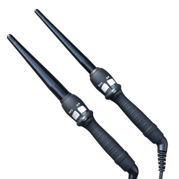Hair Curler Cone Curler Single Tube Ceramic Glaze Pear Flower Cone Electric Hair Curlers - Image 5
