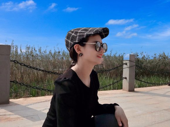 Peaked Cap Forward Cap Plaid Baseball Cap Visor Beret Sun Hat - Image 2