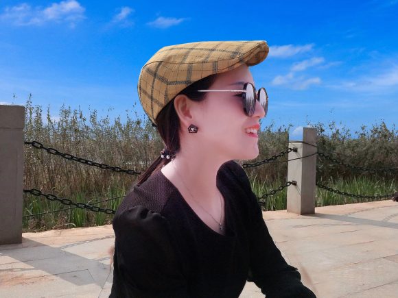 Peaked Cap Forward Cap Plaid Baseball Cap Visor Beret Sun Hat - Image 6