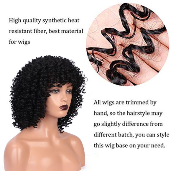 High Temperature Silk Wigs Wigs Headgear - Image 3