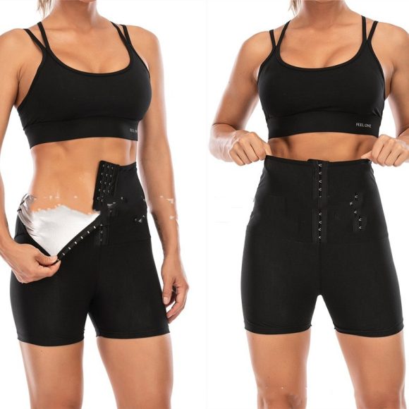 Body Shaper Pants Sauna Shapers Hot Sweat Sauna Effect Slimming Pants Fitness Short Shapewear Workout Gym Leggings Fitness Pants - Image 6