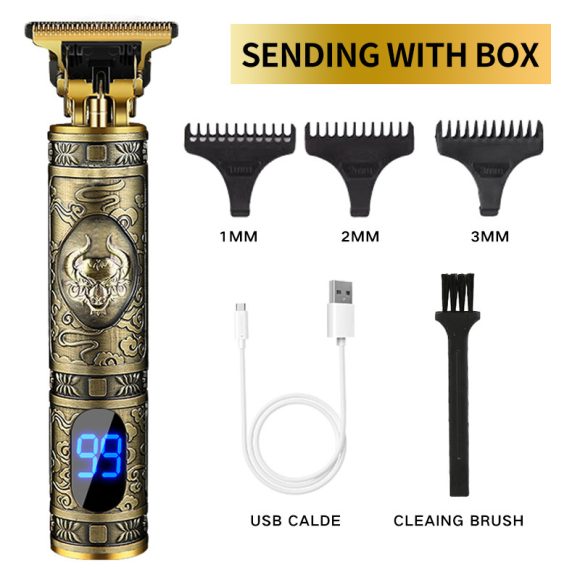 Electric Hair Clipper, Electric Hair Clipper, Oil Head Engraving Razor - Image 6