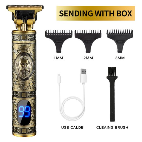 Electric Hair Clipper, Electric Hair Clipper, Oil Head Engraving Razor - Image 10