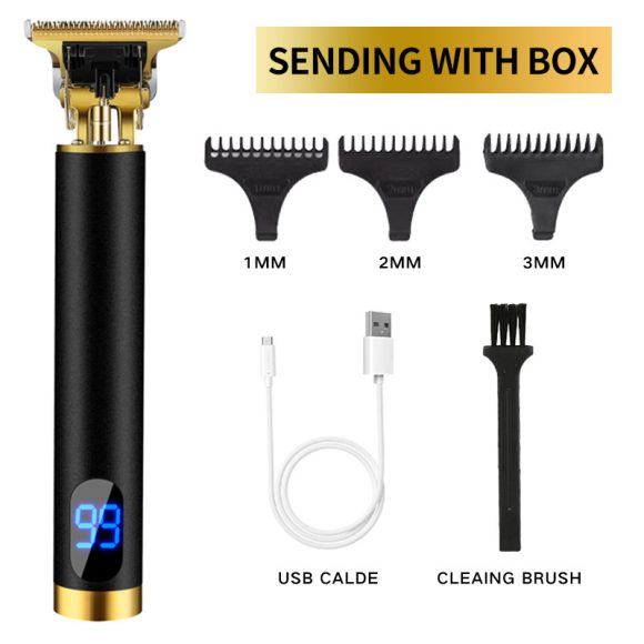 Electric Hair Clipper, Electric Hair Clipper, Oil Head Engraving Razor - Image 4