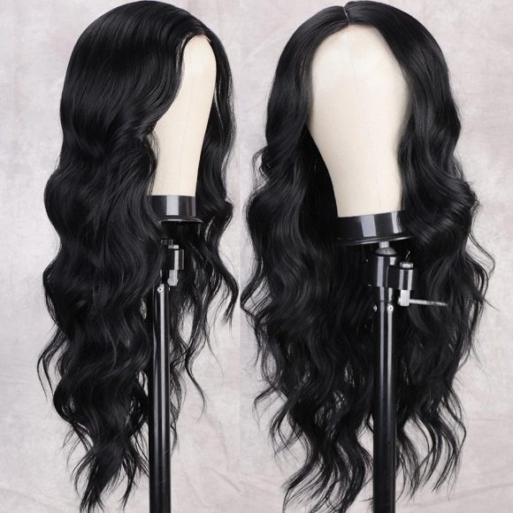 Long Hair Wigs European And American Ladies With Long Curly Hair - Image 2